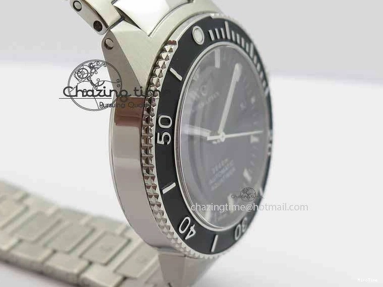 MIROTIME 0119 Packable Aquatimer Automatic SS Noob Best Edition Black Dial On SS Bracelet A 7252